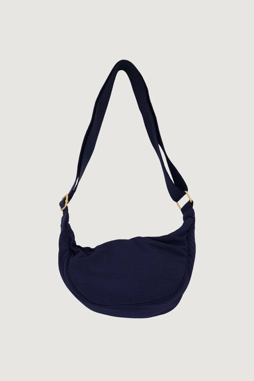 Zusss nylon fanny pack navy