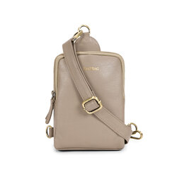 Bag2Bag Leren cross body bag Bodo taupe
