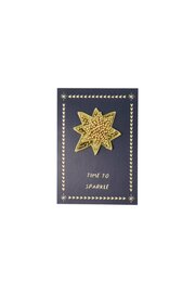 Zusss broche time to sparkle - donkerblauw