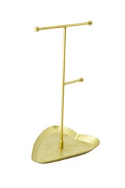 Zusss sieradenrekje metaal hartje goud