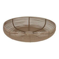 Mand Pim draadstaal taupe