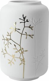 R&auml;der - porseleinen vaas - golden branch
