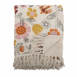 Bloomingville plaid vivielle multi *gerecycled katoen*