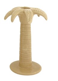 Kandelaar Palmboom beige L