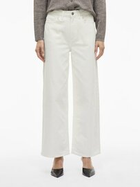 Vila wide leg jeans vifreya white