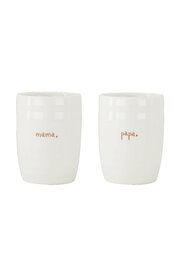 Zusss set van 2 mokken mama &amp; papa
