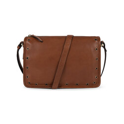 Bag2Bag leren schoudertas Siena cognac