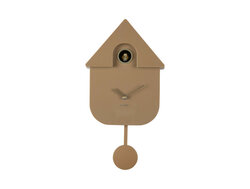 Wandklok Cuckoo mocha brown