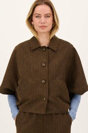 Zusss streep blouse met wijde mouwen