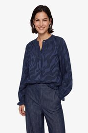 CS The Label Linora blouse midnight blue