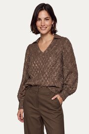 CS The Label Lucy top dark walnut