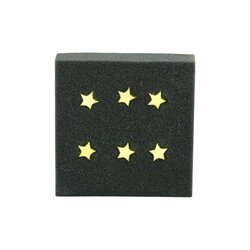 Deco pin star set/4 voor kaars