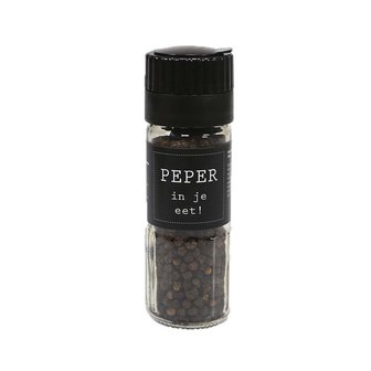 Peper in je eet! - Kleine pepermolen