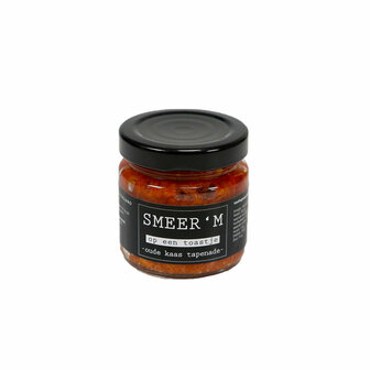 Smeer &acute;m op een toastje - oude kaas tapenade