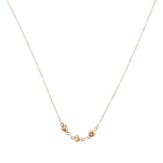 Ketting stainless steel gold N2271-2