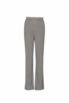  G-Maxx broek Anneke zwart/kiezel ruit