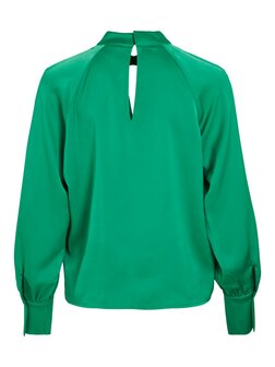 Vila top halterneck bright green