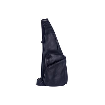 Bag2Bag Leren cross body bag Cayo black 