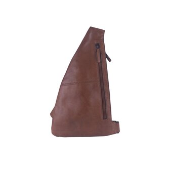 Bag2Bag Leren cross body bag Cayo cognac