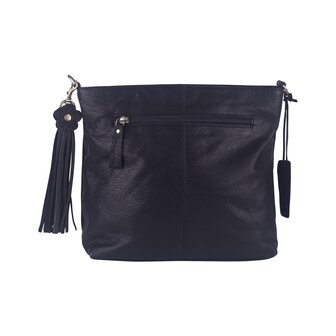 Bag2Bag leren schoudertas Avola black