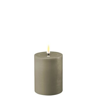 Led Real flame candle sand 7,5*10 cm