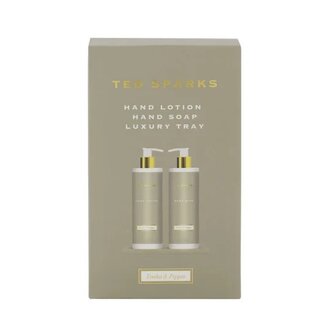 Ted Sparks hand giftset tonka &amp; pepper
