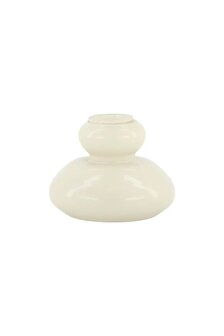 Zusss kandelaartje glas 5,5 cm zand