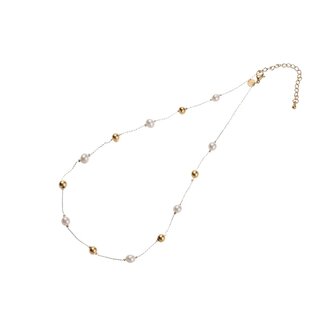 Day &amp; Eve by Go Dutch Ketting stainless steel N4757-2