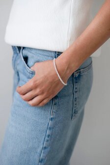 armband edelsteen Rozenkwarts