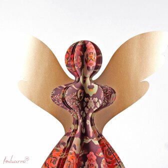Imbarro angel Evelyn darkred XL