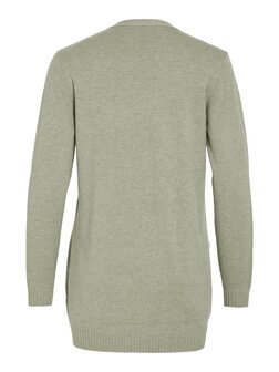 Vila open vestje Viril oilgreen 