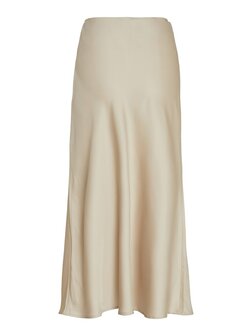 Vila Viellette high waist middellange rok 