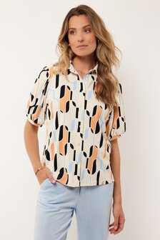 G-Maxx travelblouse Violet sand-mango