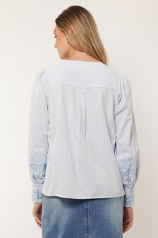 G-Maxx top Indy Chambray blue