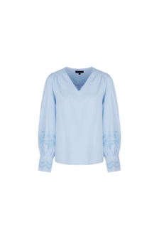 G-Maxx top Indy Chambray blue