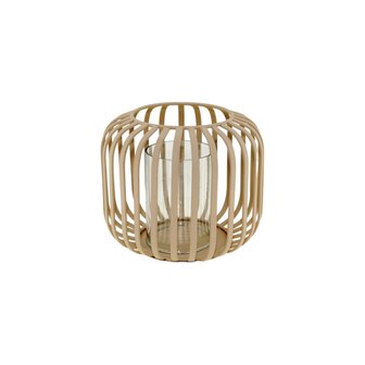 Windlicht Tim beige