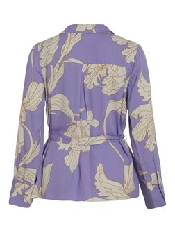 Vila blouse top Viflorenza violet