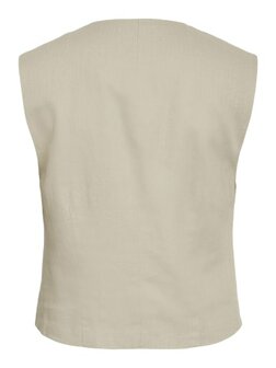 Vila gilet Vijolanda feather gray