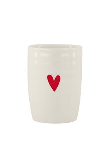 Zusss koffiemok rood hartje