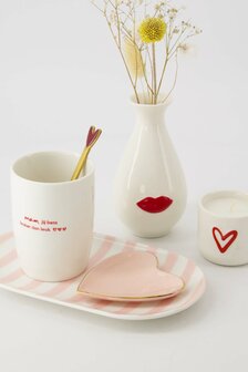 Zusss koffiemok mam wit/rood