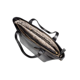 Bag2Bag Leren werktas Paris black