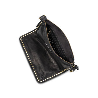 Bag2Bag leren tas Santiago black