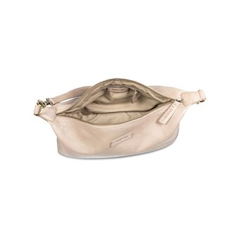 Bag2Bag leren tas Siris grey/taupe