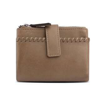 Bag2Bag leren portemonnee Lioni  leaf