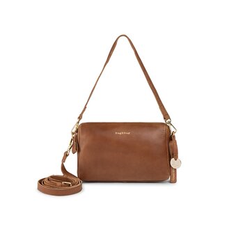 Bag2Bag leren tas Nice cognac