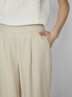 Vila broek vijolanda feathet grey
