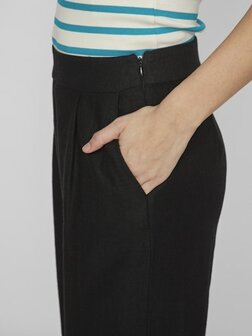 Vila broek vijolanda black