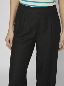 Vila broek vijolanda black