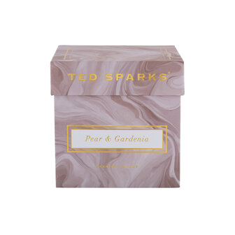 Ted Sparks geurkaars demi pear &amp; gardenia