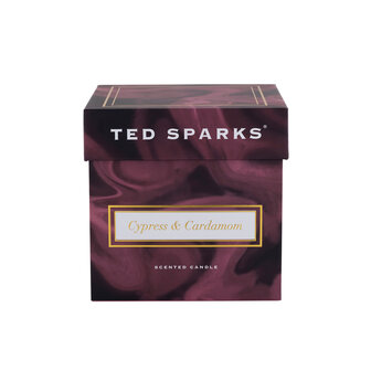 Ted Sparks geurkaars demi cypress &amp; gardamom